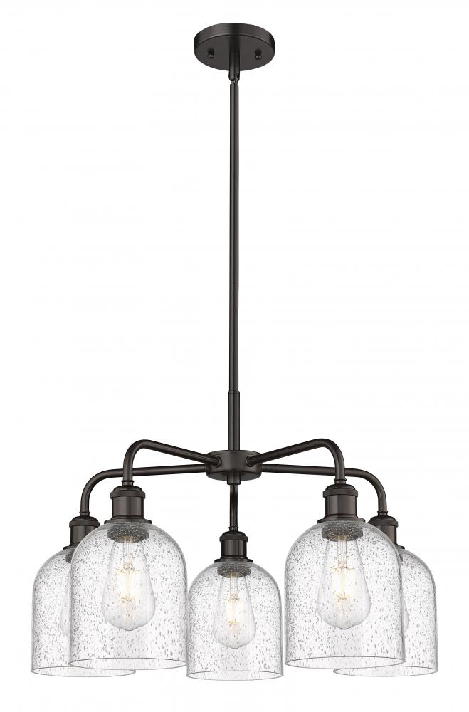 Bella - 5 Light - 24 inch - Oil Rubbed Bronze - Chandelier