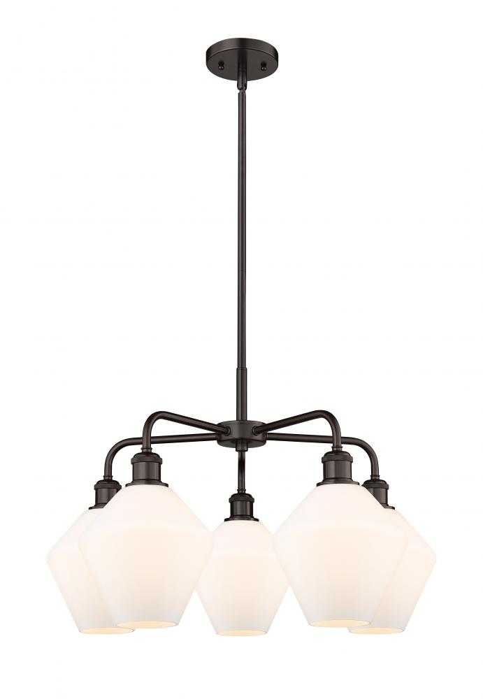 Cindyrella - 5 Light - 26 inch - Oil Rubbed Bronze - Chandelier