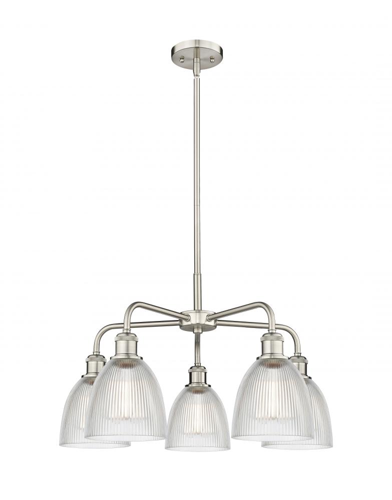 Castile - 5 Light - 24 inch - Satin Nickel - Chandelier