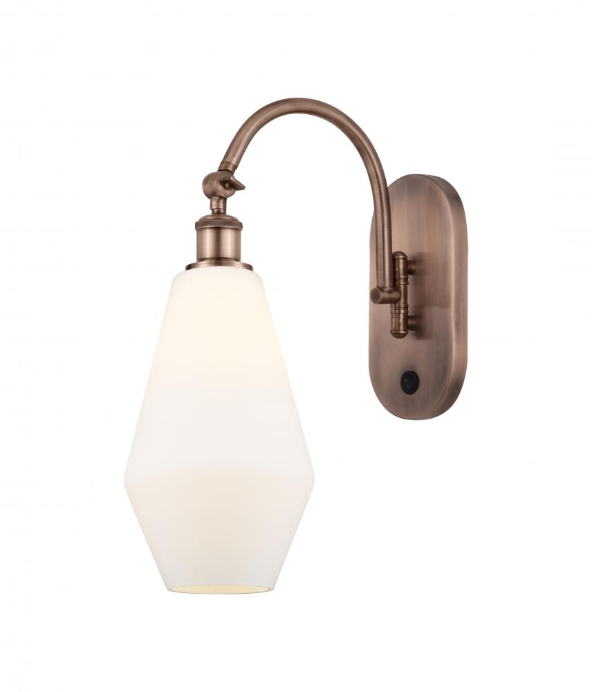 Cindyrella - 1 Light - 7 inch - Antique Copper - Sconce