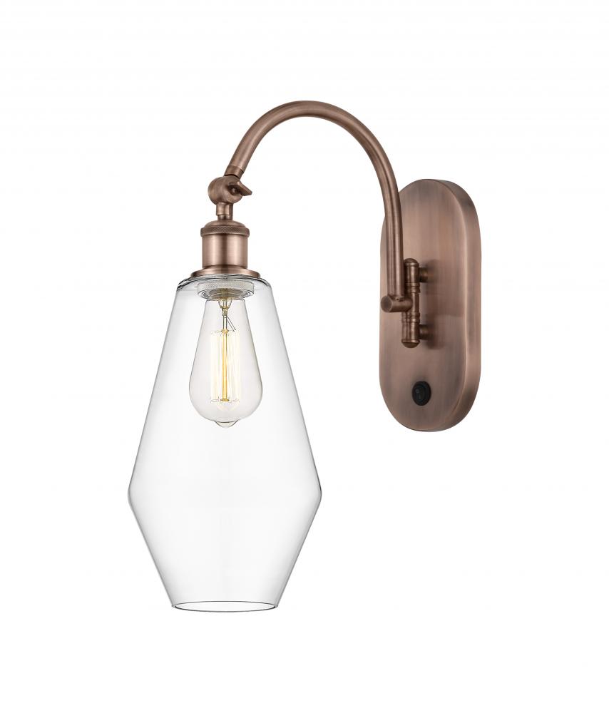 Cindyrella - 1 Light - 7 inch - Antique Copper - Sconce