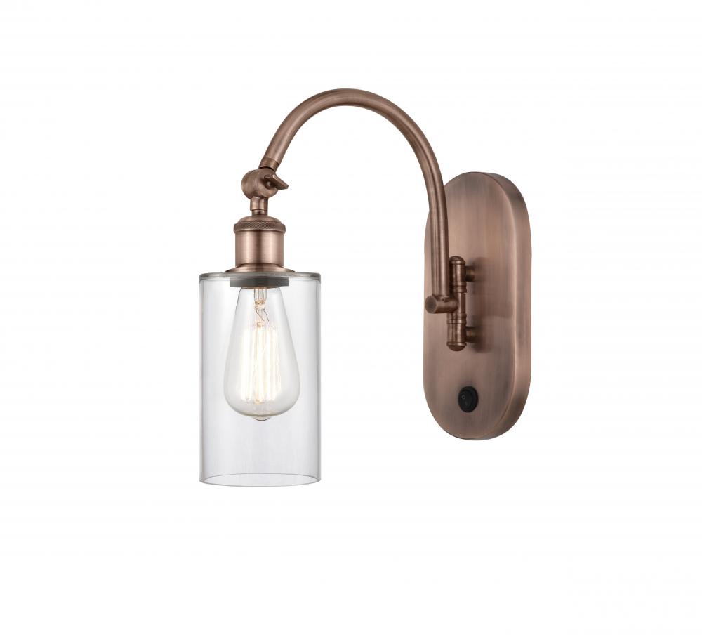 Clymer - 1 Light - 4 inch - Antique Copper - Sconce