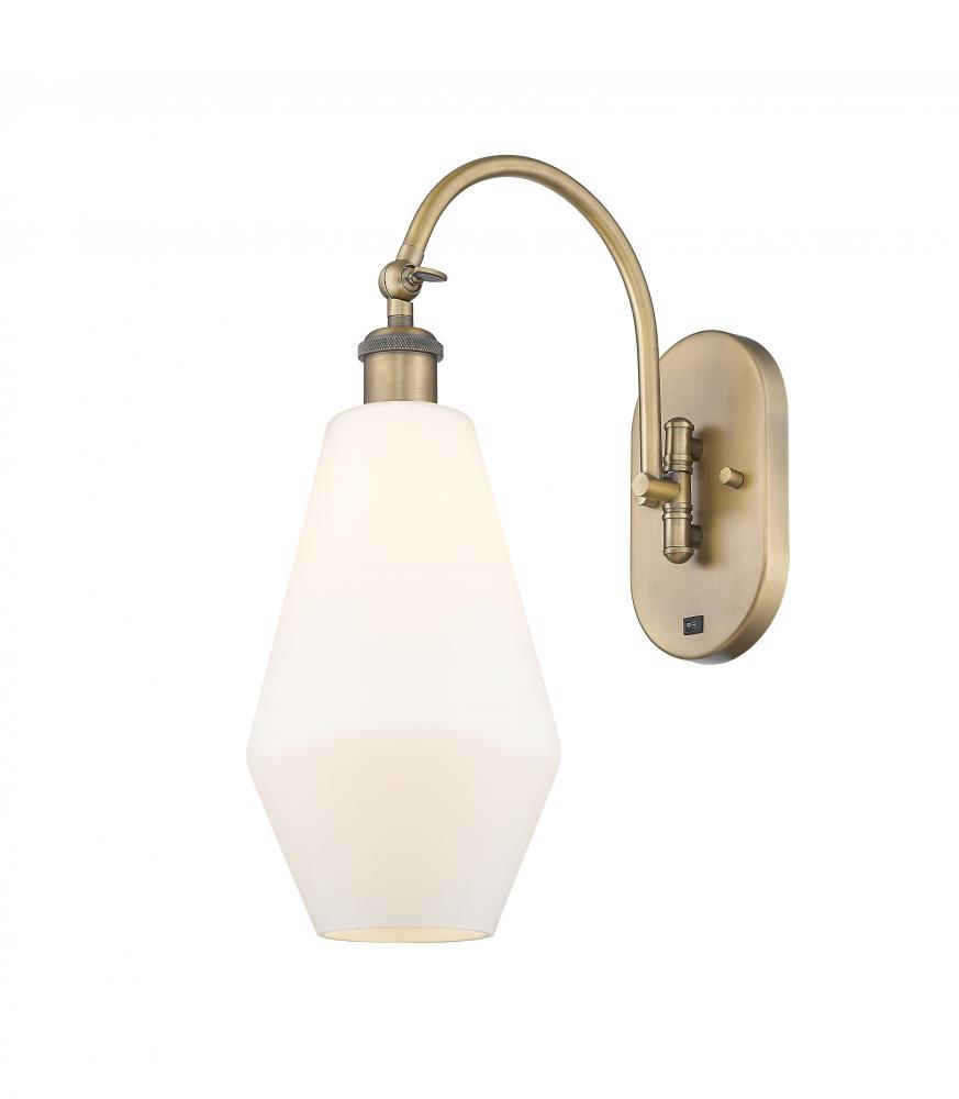 Cindyrella - 1 Light - 7 inch - Brushed Brass - Sconce