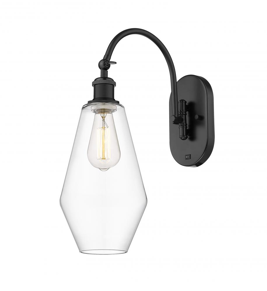 Cindyrella - 1 Light - 7 inch - Matte Black - Sconce