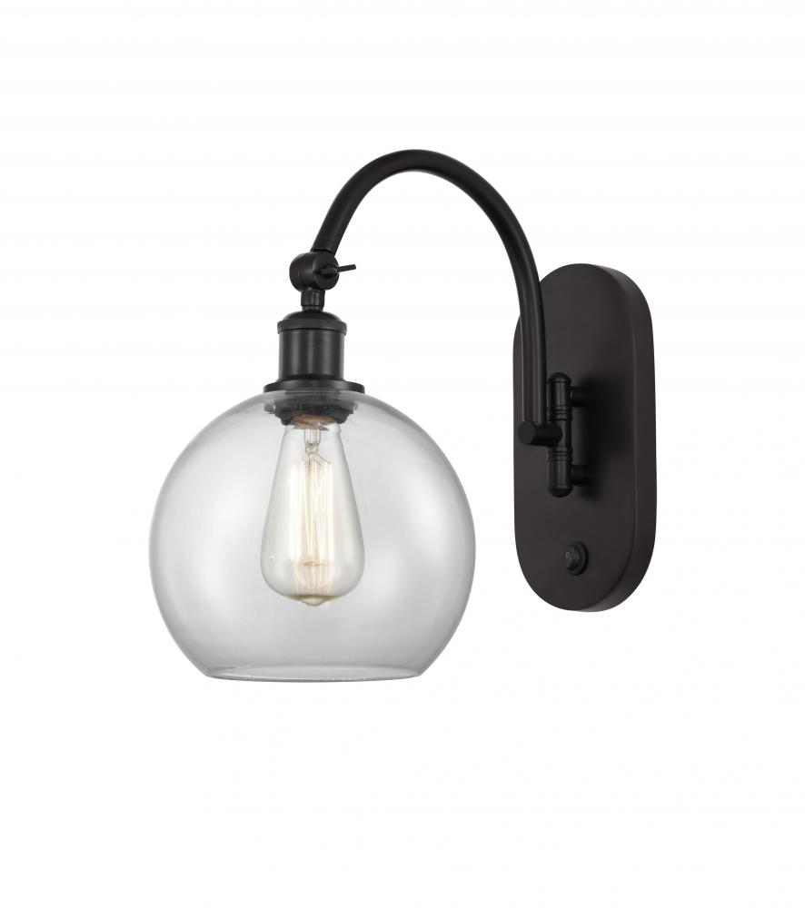 Athens - 1 Light - 8 inch - Oil Rubbed Bronze - Adjustable Swing Arm
