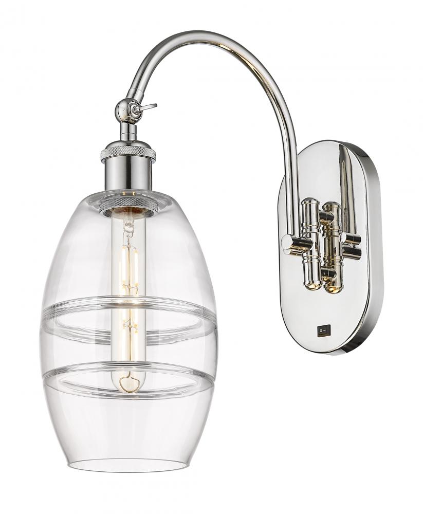 Vaz - 1 Light - 6 inch - Polished Nickel - Sconce