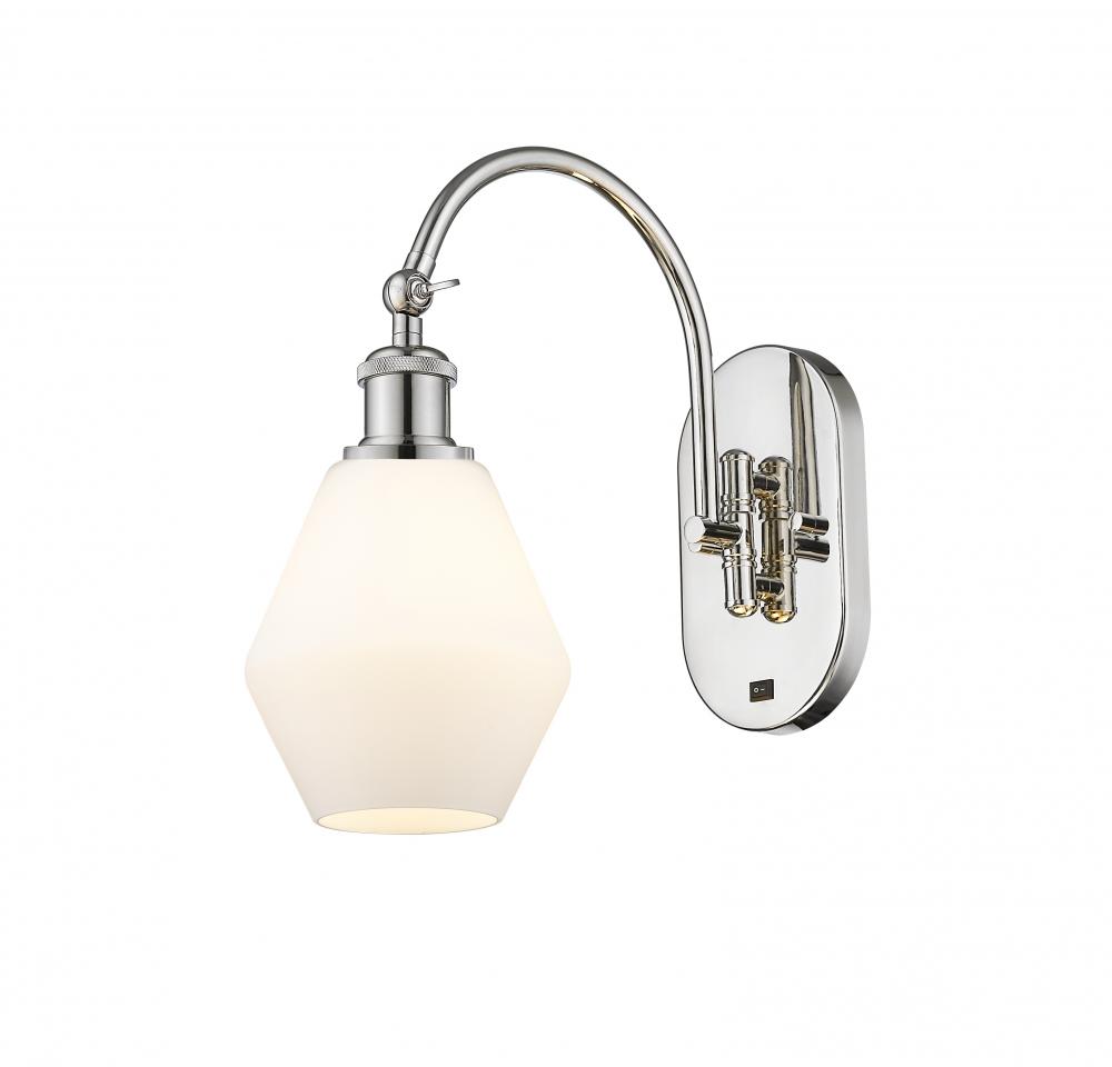 Cindyrella - 1 Light - 6 inch - Polished Nickel - Sconce