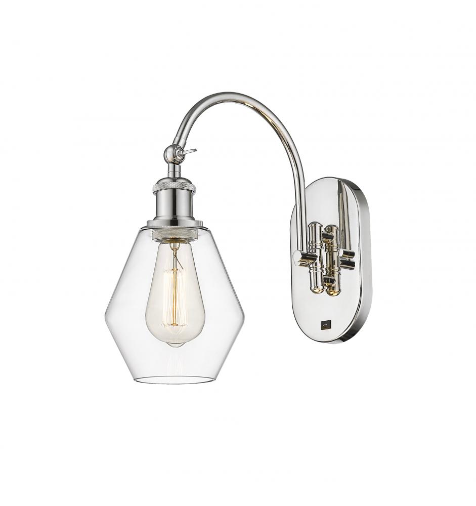 Cindyrella - 1 Light - 6 inch - Polished Nickel - Sconce