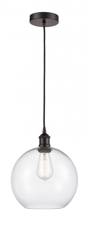 Athens - 1 Light - 10 inch - Oil Rubbed Bronze - Cord hung - Mini Pendant