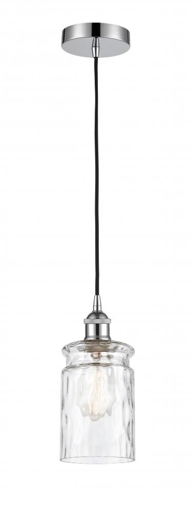 Candor - 1 Light - 5 inch - Polished Chrome - Cord hung - Mini Pendant