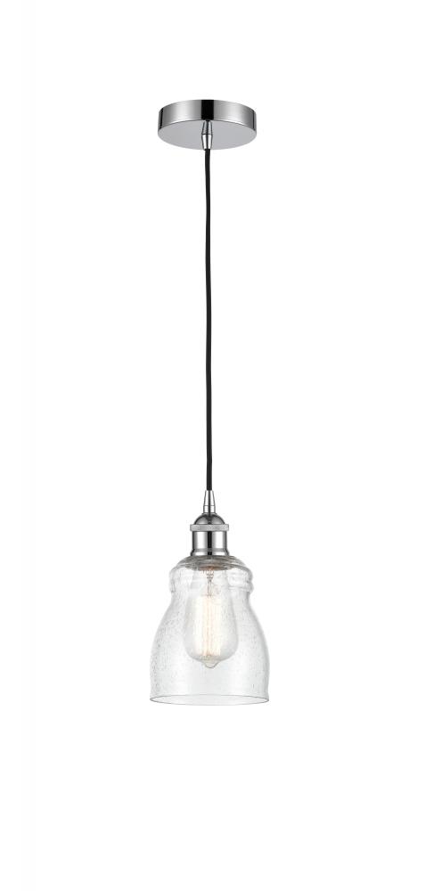 Ellery - 1 Light - 5 inch - Polished Chrome - Cord hung - Mini Pendant