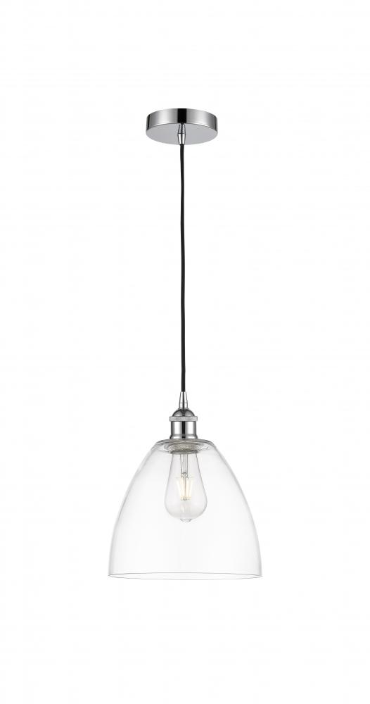 Bristol - 1 Light - 9 inch - Polished Chrome - Cord hung - Mini Pendant