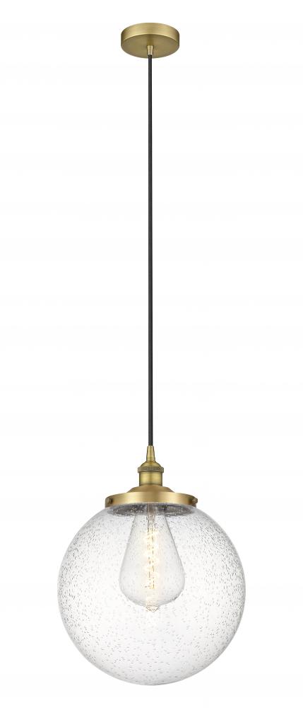 Beacon - 1 Light - 14 inch - Brushed Brass - Mini Pendant