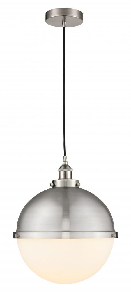 Hampden - 1 Light - 13 inch - Brushed Satin Nickel - Cord hung - Pendant