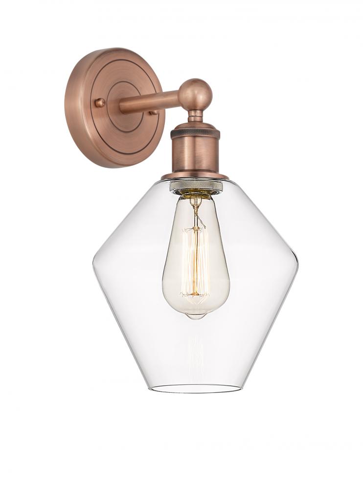 Cindyrella - 1 Light - 8 inch - Antique Copper - Sconce