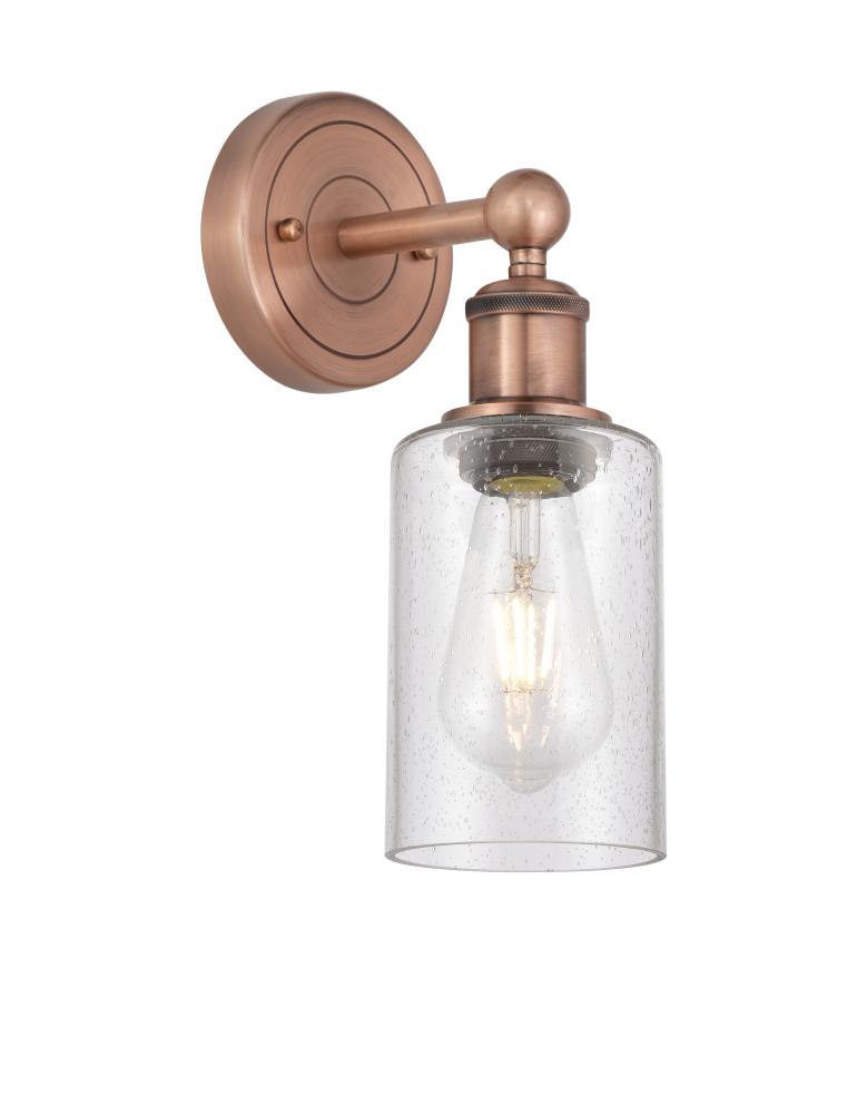 Clymer - 1 Light - 4 inch - Antique Copper - Sconce