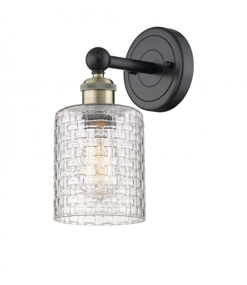 Cobbleskill - 1 Light - 5 inch - Black Antique Brass - Sconce