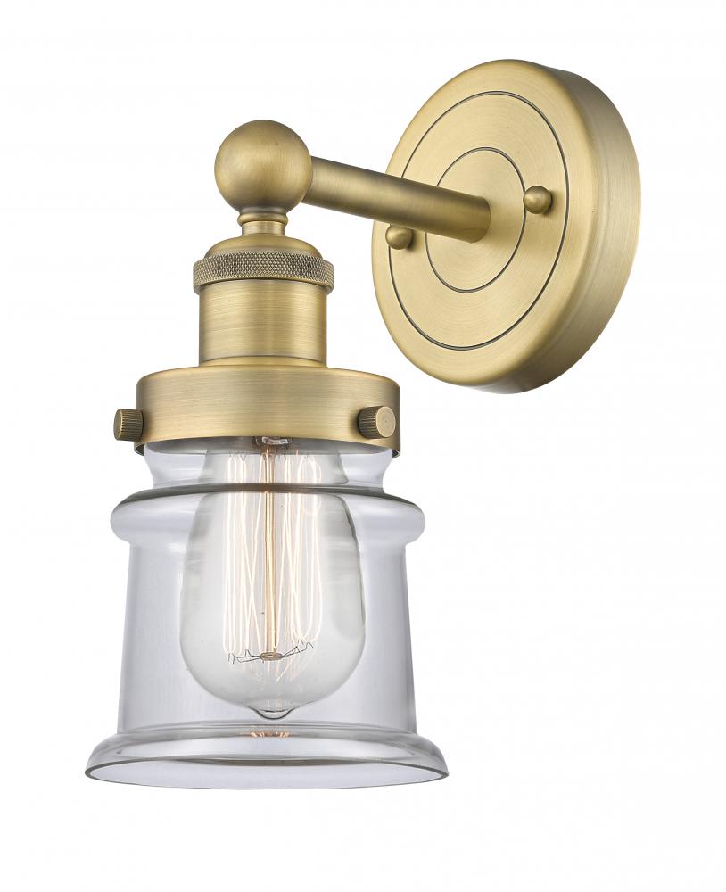 Canton - 1 Light - 5 inch - Brushed Brass - Sconce