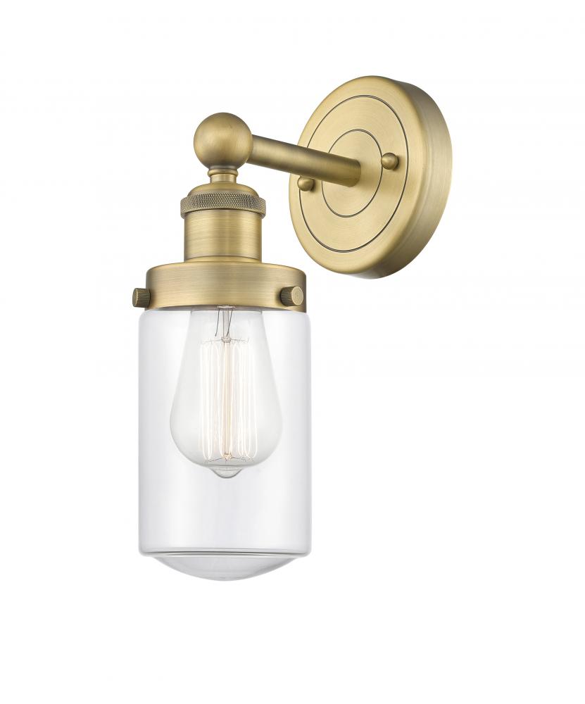 Dover - 1 Light - 5 inch - Brushed Brass - Sconce