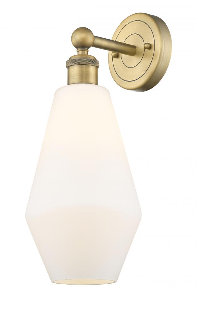 Cindyrella - 1 Light - 7 inch - Brushed Brass - Sconce