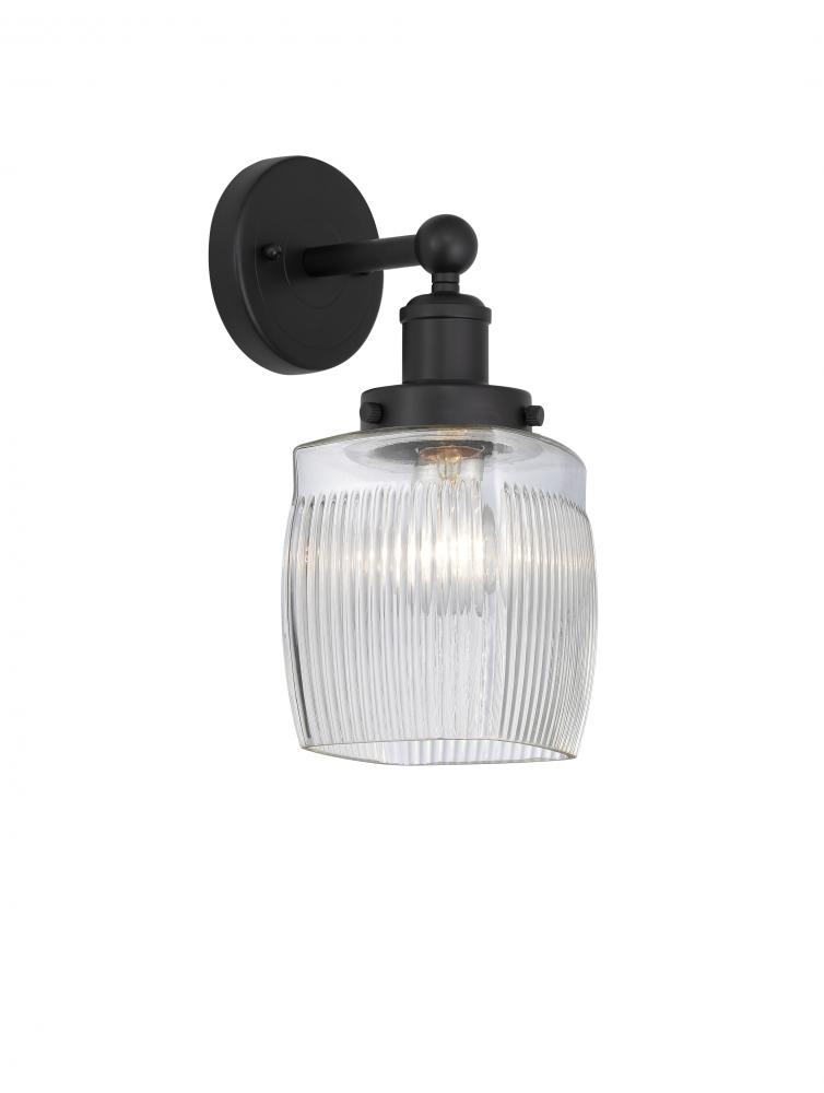 Colton - 1 Light - 6 inch - Matte Black - Sconce