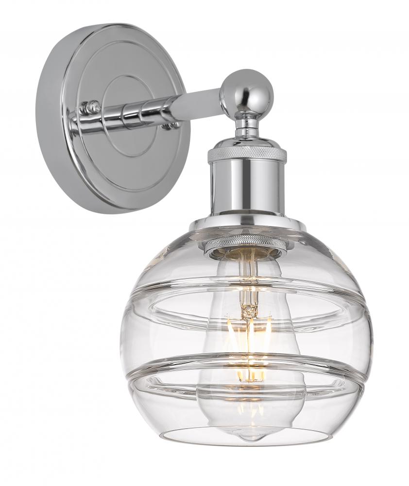 Rochester - 1 Light - 6 inch - Polished Chrome - Sconce