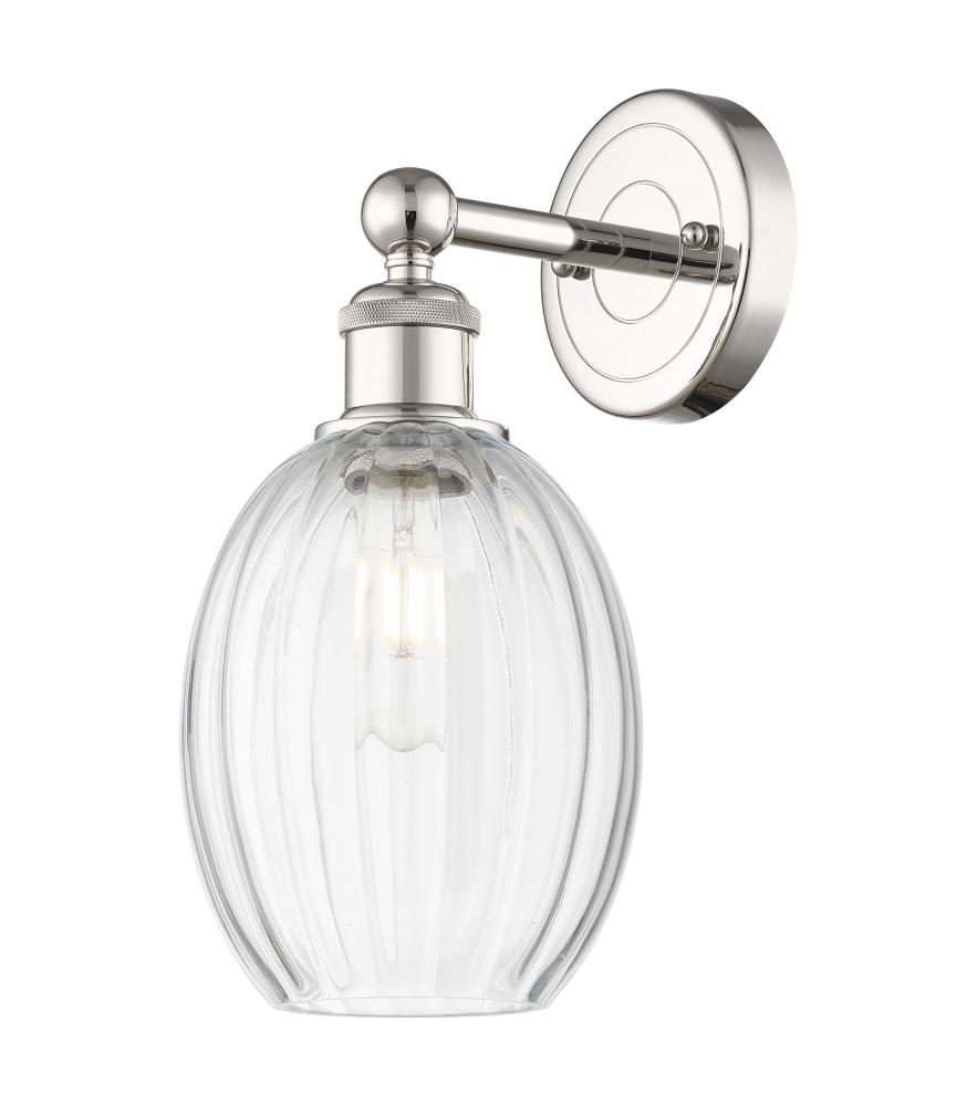 Preston Bulb - 1 Light - 6 inch - Polished Nickel - Sconce