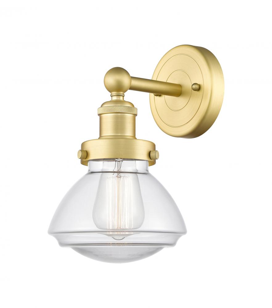 Olean - 1 Light - 7 inch - Satin Gold - Sconce