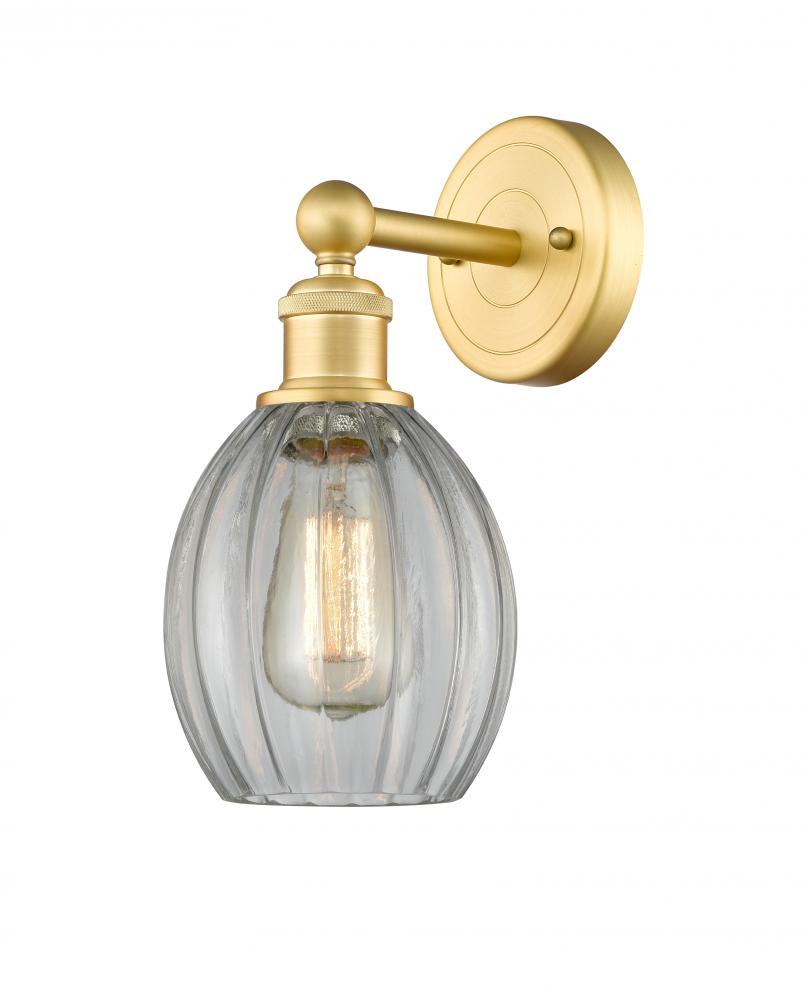 Eaton - 1 Light - 6 inch - Satin Gold - Sconce