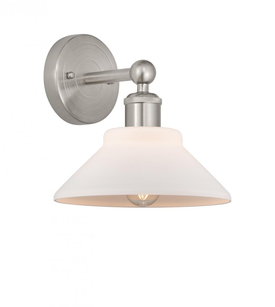 Orwell - 1 Light - 8 inch - Brushed Satin Nickel - Sconce