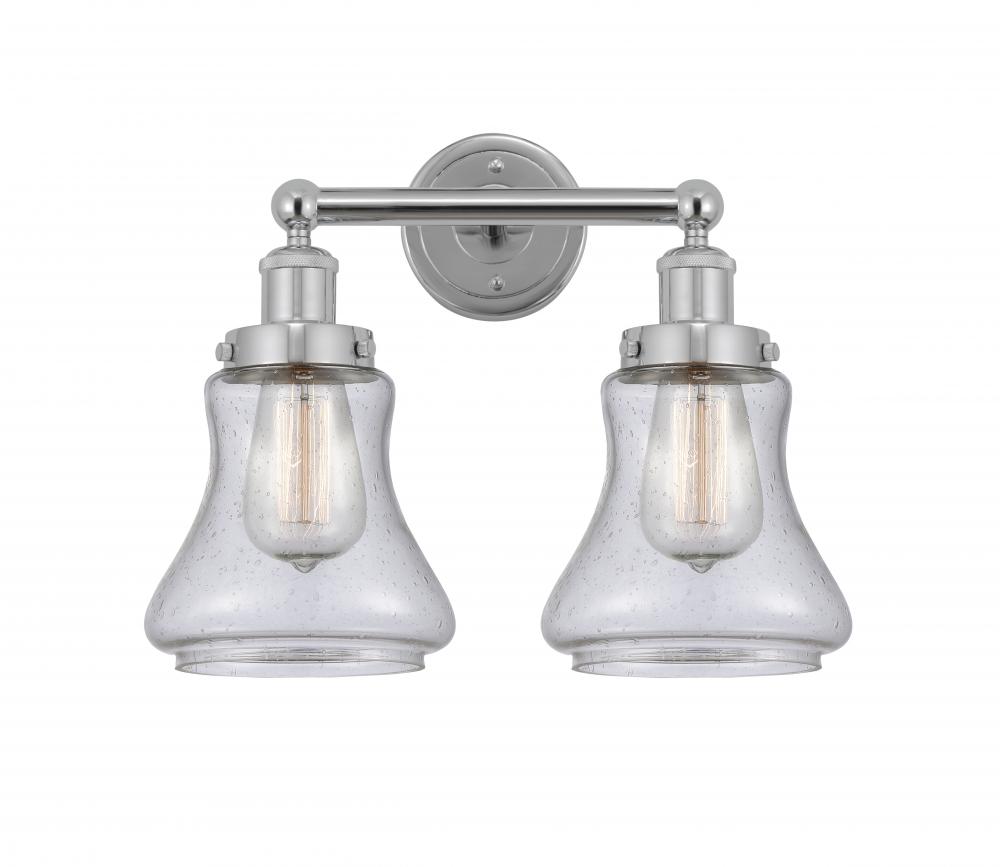 Bellmont - 2 Light - 15 inch - Polished Chrome - Bath Vanity Light