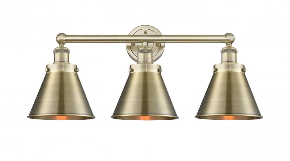 Appalachian - 3 Light - 26 inch - Antique Brass - Bath Vanity Light