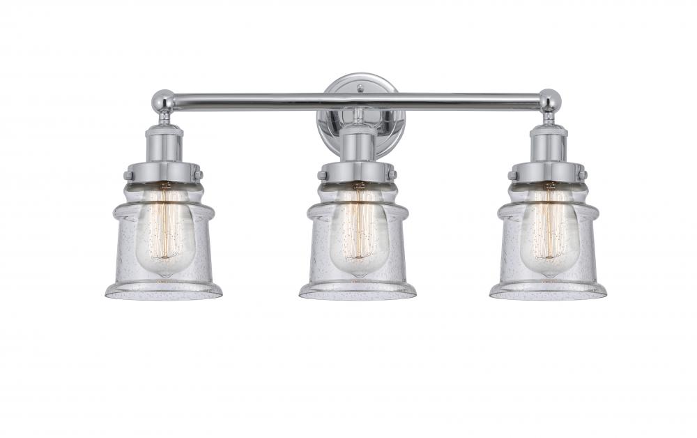 Canton - 3 Light - 23 inch - Polished Chrome - Bath Vanity Light