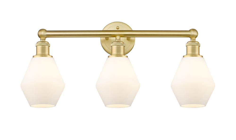 Cindyrella - 3 Light - 24 inch - Satin Gold - Bath Vanity Light