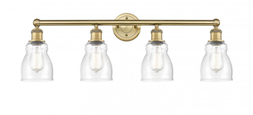 Ellery - 4 Light - 32 inch - Brushed Brass - Bath Vanity Light