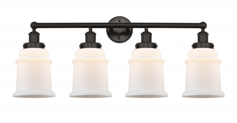 Canton - 4 Light - 33 inch - Oil Rubbed Bronze - Bath Vanity Light