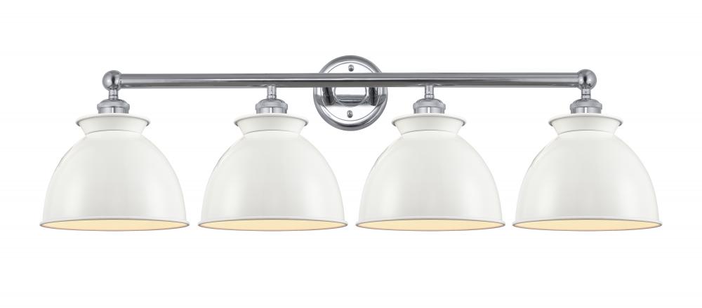 Adirondack - 4 Light - 35 inch - Polished Nickel - Bath Vanity Light