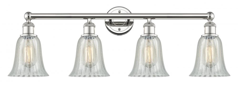 Hanover - 4 Light - 33 inch - Polished Nickel - Bath Vanity Light