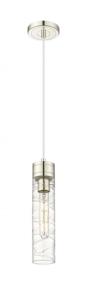 Boreas - 1 Light - 3 inch - Polished Nickel - Cord Hung - Mini Pendant