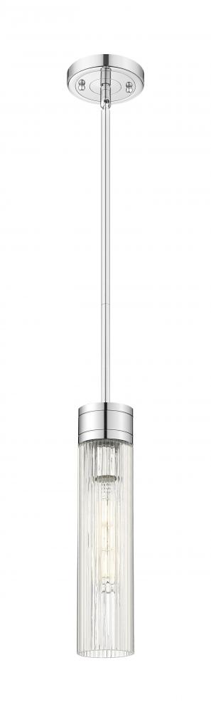 Boreas - 1 Light - 3 inch - Polished Chrome - Stem Hung - Mini Pendant