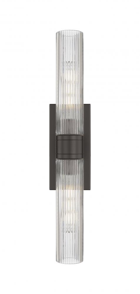 Boreas - 2 Light - 24 inch - Oil Rubbed Bronze - Bath Vanity Light