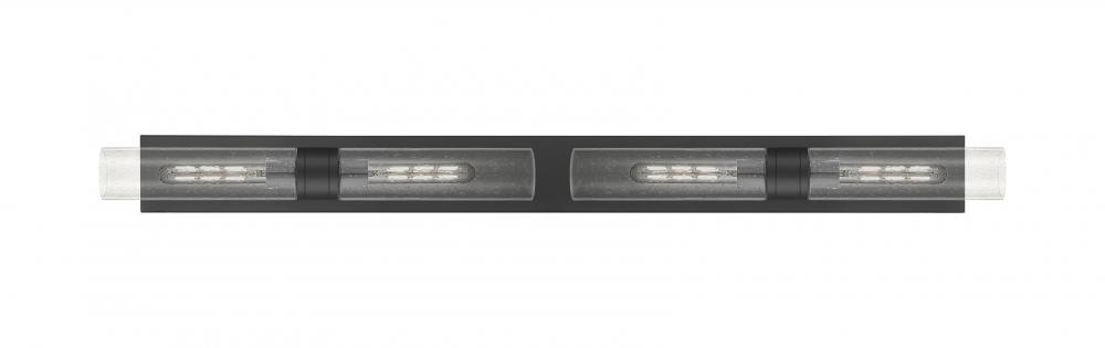 Boreas - 4 Light - 51 inch - Matte Black - Bath Vanity Light