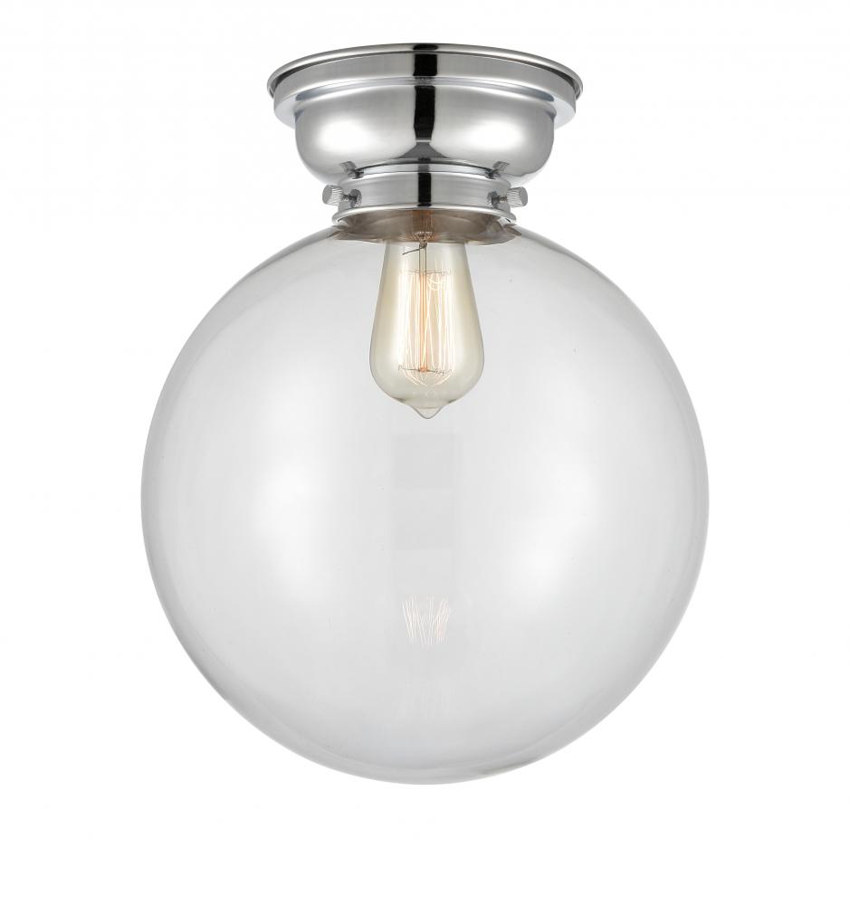 Beacon - 1 Light - 12 inch - Polished Chrome - Flush Mount