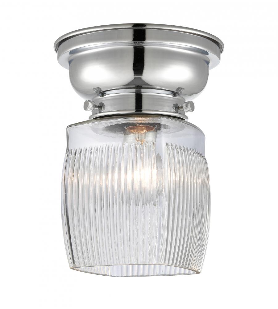 Colton - 1 Light - 6 inch - Polished Chrome - Flush Mount