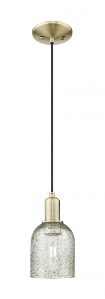 Caledonia - 1 Light - 5 inch - Champagne Bronze - Cord hung - Mini Pendant