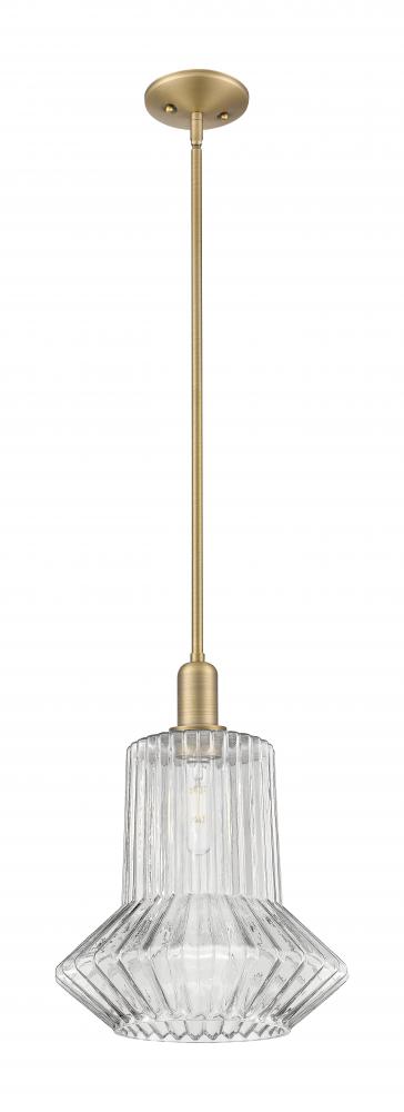 Springwater - 1 Light - 12 inch - Antique Copper - Stem hung - Mini Pendant
