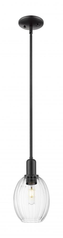 Preston Bulb - 1 Light - 6 inch - Matte Black - Mini Pendant