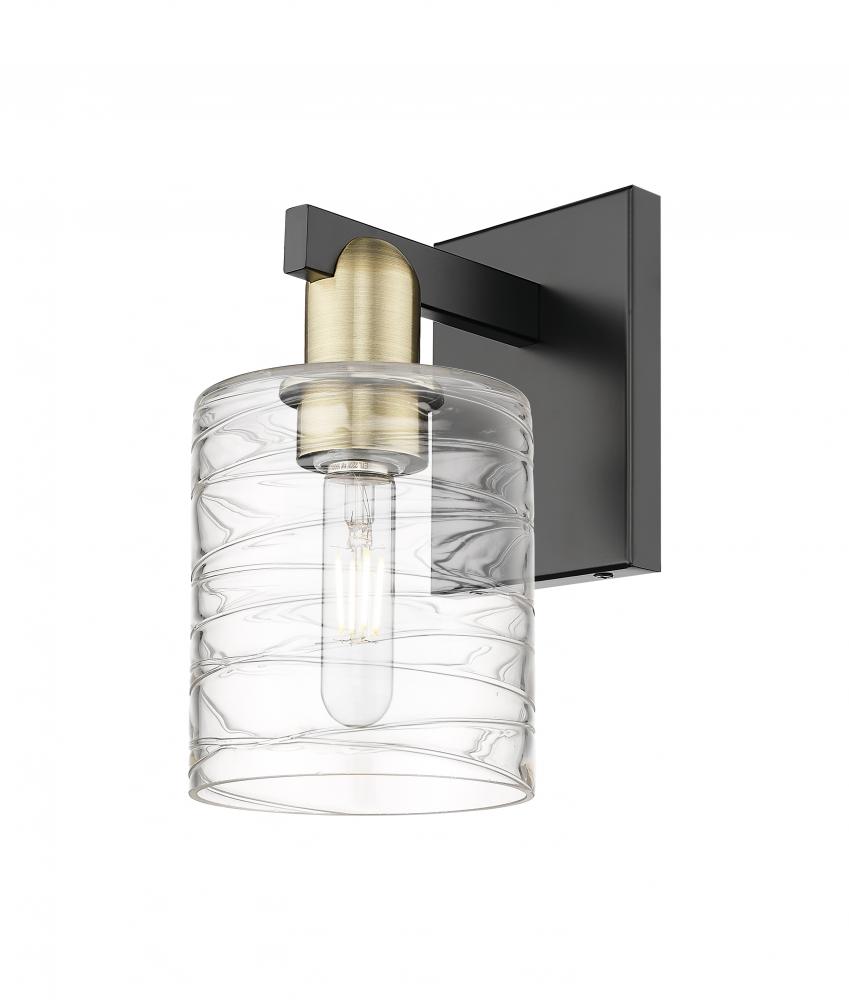 Cobbleskill - 1 Light - 5 inch - Black Antique Brass - Sconce
