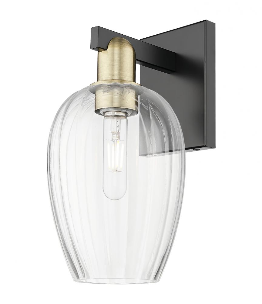Preston - 1 Light - 6 inch - Black Antique Brass - Sconce