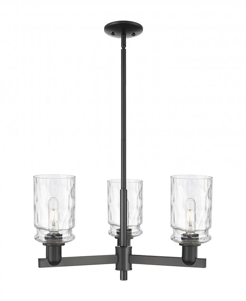 Candor - 3 Light - 27 inch - Oil Rubbed Bronze - Stem hung - Flush Mount